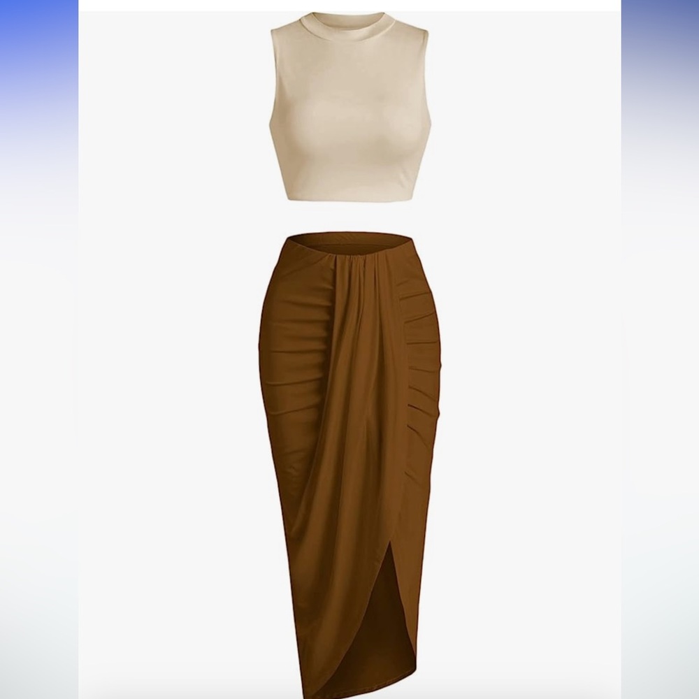 Brown 2 piece set
